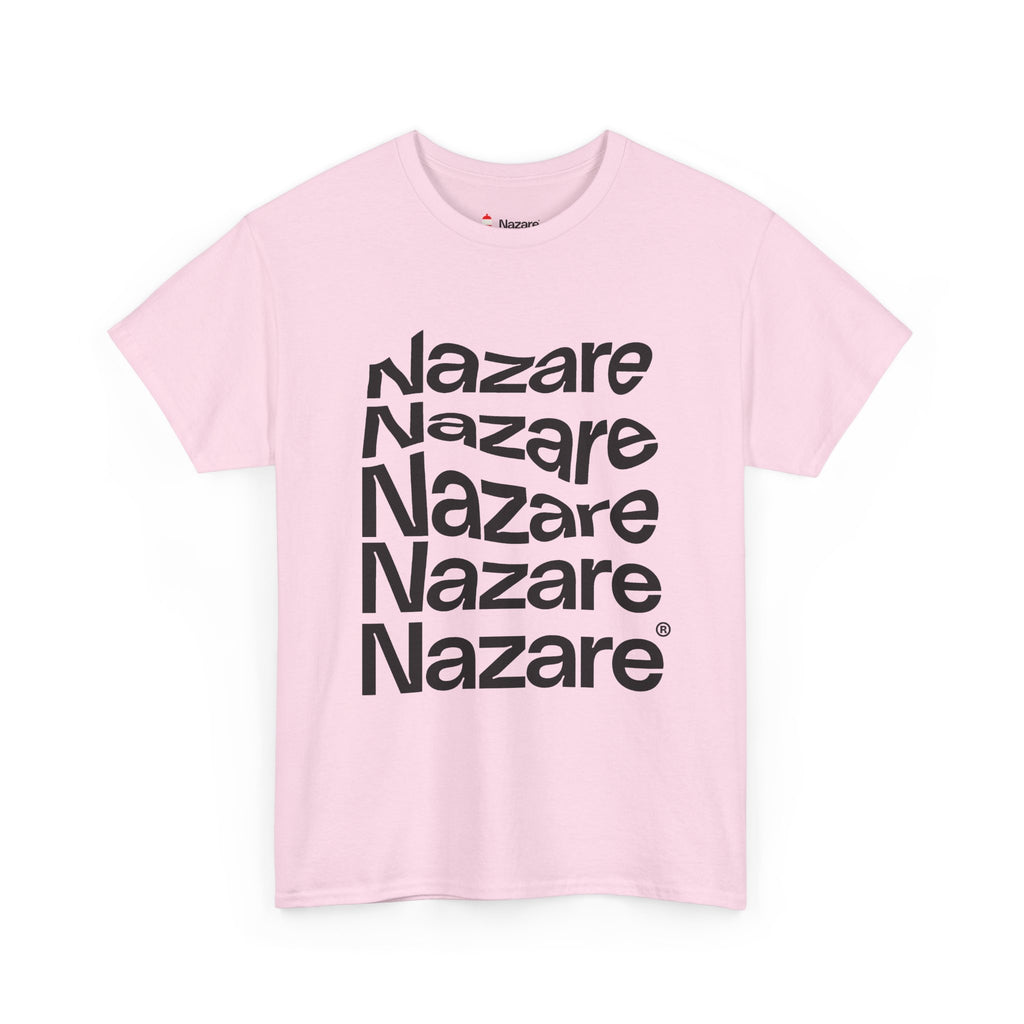 Nazare Repeating Text Graphic T-Shirt