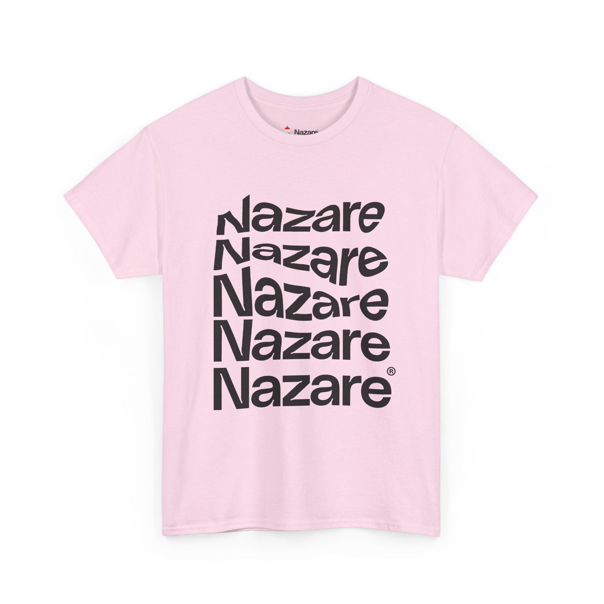 Nazare Repeating Text Graphic T-Shirt