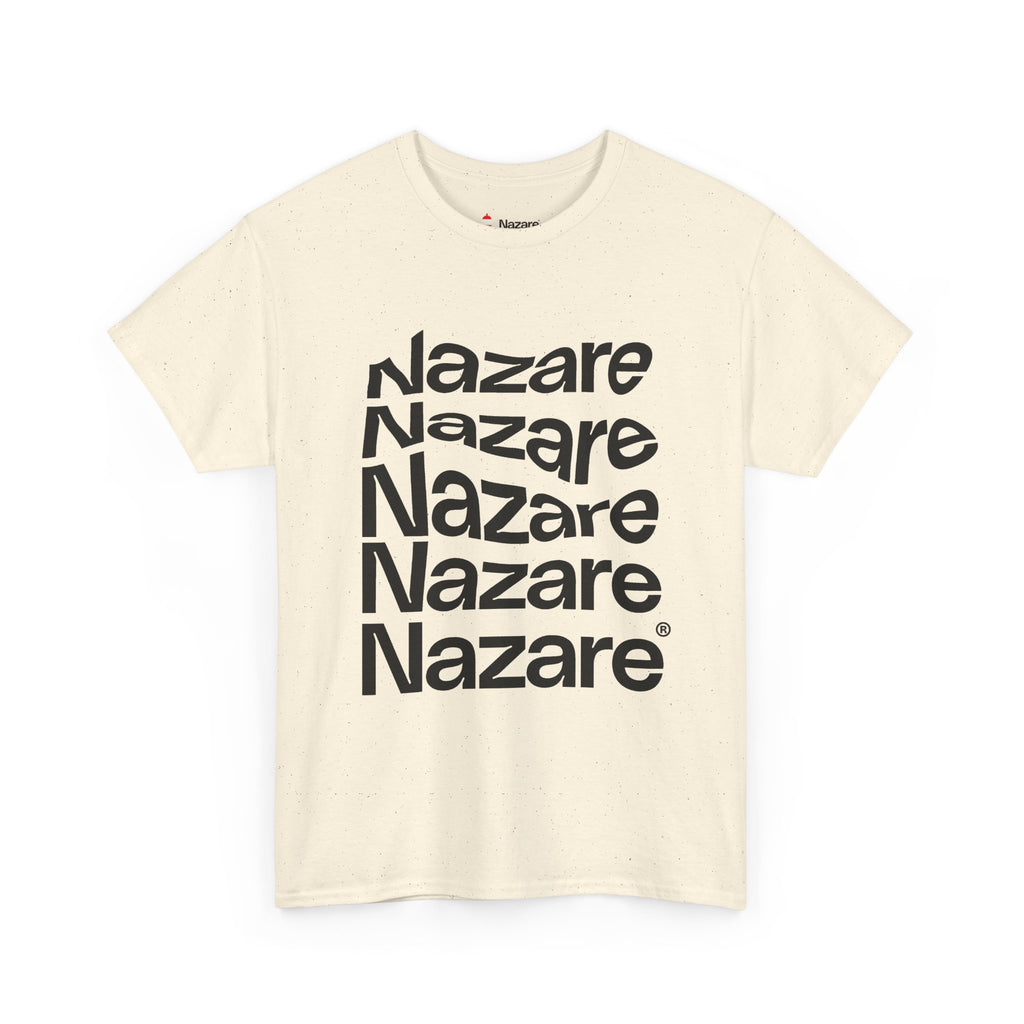 Nazare Repeating Text Graphic T-Shirt