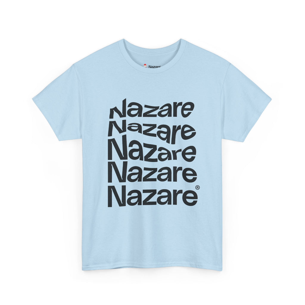 Nazare Repeating Text Graphic T-Shirt