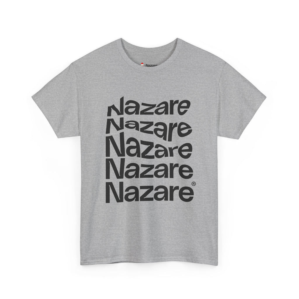 Nazare Repeating Text Graphic T-Shirt